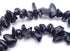 Jet Black Obsidian Chip Beads