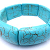 Wonderful Chunky Blue Turquoise Bracelet