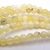 Seductive Butter Yellow Jade 4mm Beads