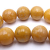 46 Splendid Ochre-Yellow 8mm Jasper Beads