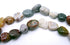 36 Gleaming Ocean Jasper Nugget Beads