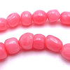 88 Seductive Flamingo-Pink Coral Beads - 4mm