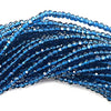 2mm Majestic Light Midnight-Blue Glass Beads