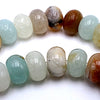 70 Stylish Pistachio-Green Amazonite Rondelle Beads