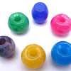 2 Large 14mm x 12mm Jade Barrel Beads - 6 Colour Choice, Large Hole