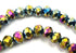 120 Faceted Dazzling AB Glass Beads - 4mm x 3mm