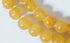 Zesty Yellow Chinese Topaz Bead Strand - 6mm