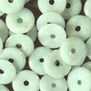 Natural Lustrous Jade Button Beads - 50 x 9mm