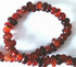 Red Carnelian Heishi Bead String - for confidence