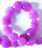 Beautiful Lavender Jade Heart Beads