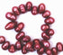 Beautiful Maroon Pearl String - Top-Drill