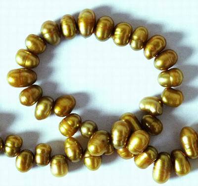 Royal Gold 8mm Top-Drill Pearls