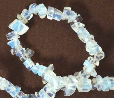 Opalite Moonstone Chip Beads