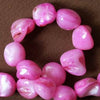 Baby Pink Mother-of-Pearl Nugget Beads