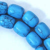 Beefy 10mm Barrel Turquoise Beads