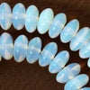 Enchanting Opalite Moonstone Rondelle Beads - 6mm, 8mm or 10mm