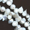 Large  White Blister Pearl Bead String