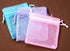 99 Wholesale Organza Jewellery Pouches- Pink, Lavender & Blue