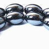 Heavy Shiny Hematite Barrel Beads