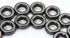 Slinky Shiny Black Hematite Donut Ring Beads - 12mm x 4mm or 8mm x 3mm