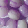 10 x 13x11mm  Lavender Jade Barrel Beads