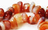 Chunky  Red Carnelian Nugget Bead String