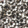 100 Silver Filigree Flower Bead Caps
