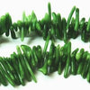 Unusual Forest Green Coral Root Beads