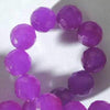 Faceted Lavender Jade Bead String  - 8mm or 10mm