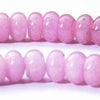 Blush Pink Jade Rondelle 8mm Beads