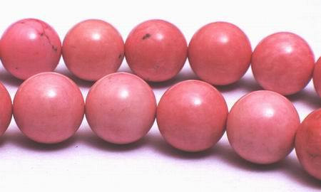 Hot  Pink Turquoise 8mm Beads