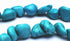 36 Beautiful Blue 14mm Turquoise Nugget Beads