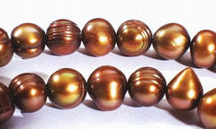 Beautiful Gold Pearl Beads - 8mm