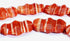 Wavy Oval Orange Sardonyx Beads - Large 29mm