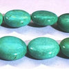 Gleaming Blue Turquoise Button Beads