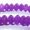 Lavish Lavender Jade 8mm Rondelle Beads