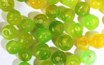 100 Watermelon Jade 4mm Beads