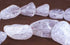 Natural Crystal Nugget Beads - Large & Heavy!