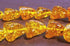 Bell-Shape Amber Nugget Beads - Unusual!