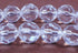 Faceted Clear Glass 10mm Bead String