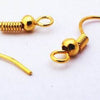100 Gold-colour Earring Hooks