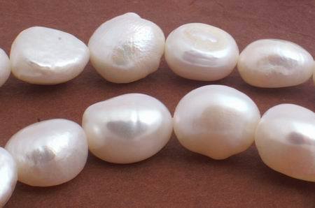 Unusual Large Baroque Pearls - 10mm x 8mm