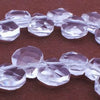 35 Magical Faceted Briolette Crystal Beads