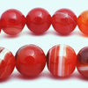 Luscious Red Sardonyx Agate Beads - 6mm or 8mm
