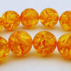 Enchanting Yellow Amber Beads- 8mm or 10mm