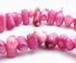 Chunky Lavender /Pink Coral Nugget Chip Beads - Unusual!