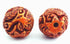 10 Large  Carved Dragon & Phoenix Beads