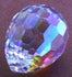 Large Swarovski Clear AB Teardrop Bead - 14mm x  11mm