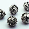 40 Golf Ball Silver-colour Bead Spacers - 7mm