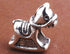 2 Rocking Horse Charm Beads